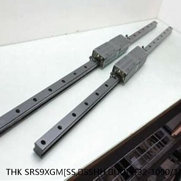 SRS9XGM[SS,​SSHH,​UU]+[32-1000/1]L[H,​P]M THK Miniature Linear Guide Full Ball SRS-G Accuracy and Preload Selectable