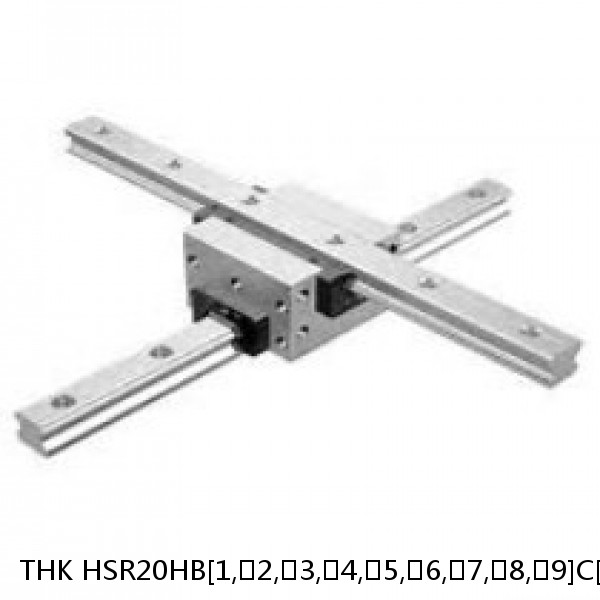 HSR20HB[1,​2,​3,​4,​5,​6,​7,​8,​9]C[0,​1]M+[103-1480/1]L[H,​P,​SP,​UP]M THK Standard Linear Guide Accuracy and Preload Selectable HSR Series