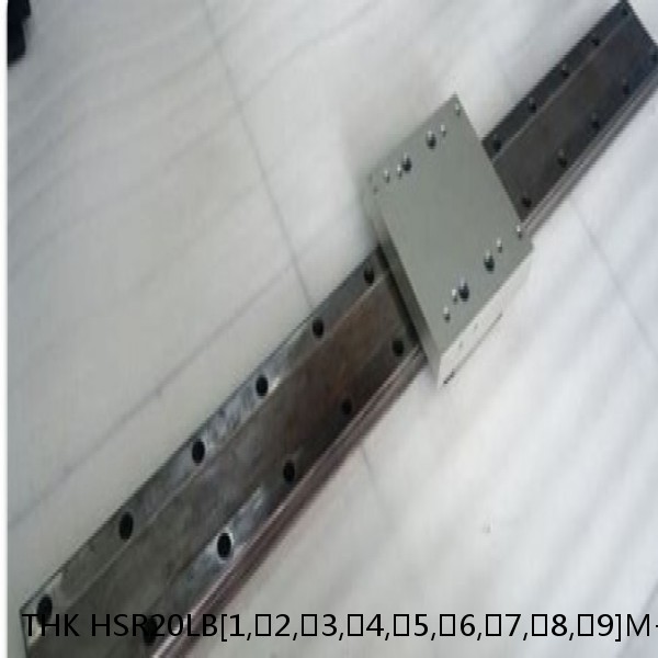 HSR20LB[1,​2,​3,​4,​5,​6,​7,​8,​9]M+[103-1480/1]LM THK Standard Linear Guide Accuracy and Preload Selectable HSR Series