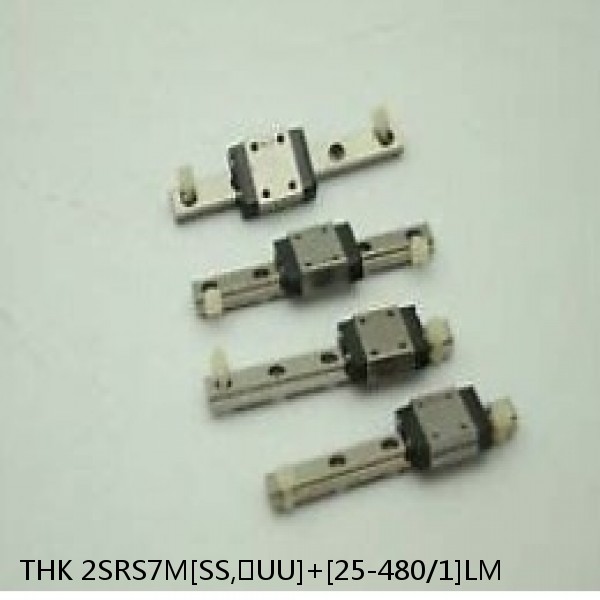2SRS7M[SS,​UU]+[25-480/1]LM THK Miniature Linear Guide Caged Ball SRS Series
