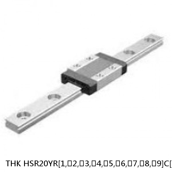 HSR20YR[1,​2,​3,​4,​5,​6,​7,​8,​9]C[0,​1]M+[87-1480/1]LM THK Standard Linear Guide Accuracy and Preload Selectable HSR Series