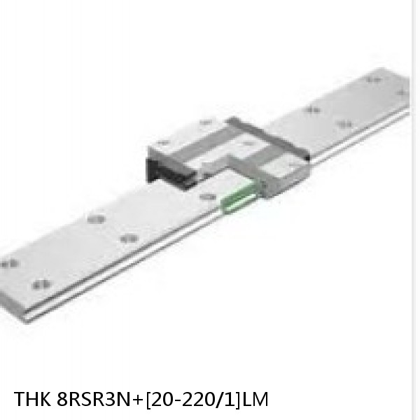 8RSR3N+[20-220/1]LM THK Miniature Linear Guide Full Ball RSR Series