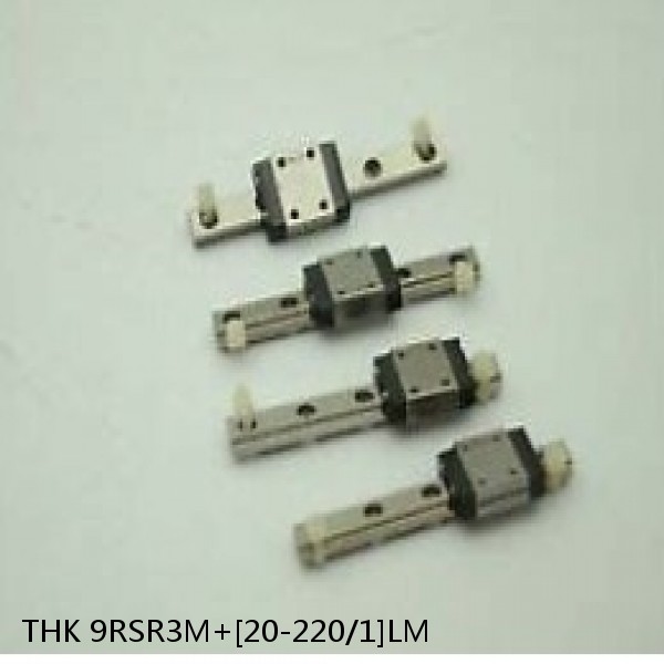 9RSR3M+[20-220/1]LM THK Miniature Linear Guide Full Ball RSR Series