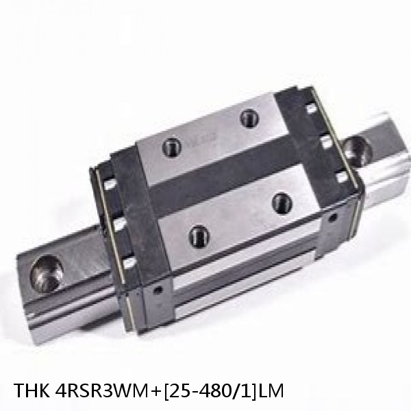 4RSR3WM+[25-480/1]LM THK Miniature Linear Guide Full Ball RSR Series