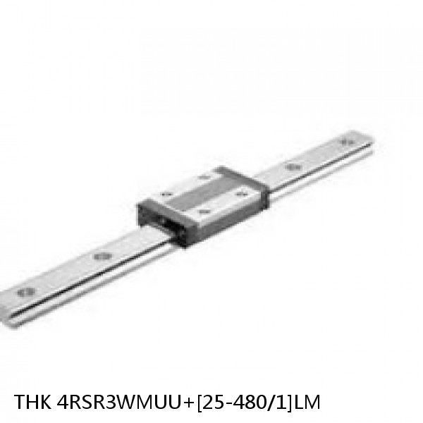 4RSR3WMUU+[25-480/1]LM THK Miniature Linear Guide Full Ball RSR Series