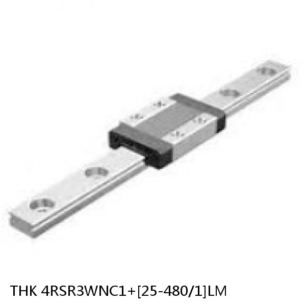 4RSR3WNC1+[25-480/1]LM THK Miniature Linear Guide Full Ball RSR Series