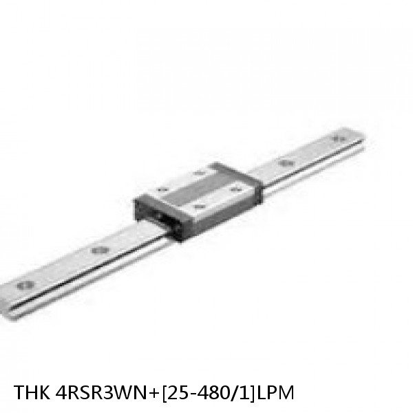 4RSR3WN+[25-480/1]LPM THK Miniature Linear Guide Full Ball RSR Series