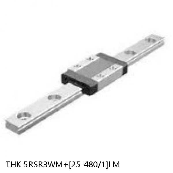 5RSR3WM+[25-480/1]LM THK Miniature Linear Guide Full Ball RSR Series