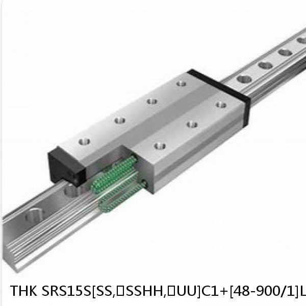 SRS15S[SS,​SSHH,​UU]C1+[48-900/1]LM THK Miniature Linear Guide Caged Ball SRS Series