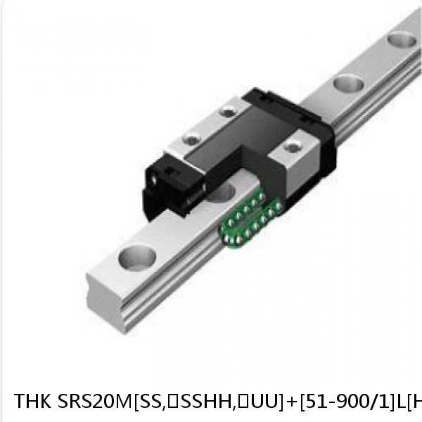SRS20M[SS,​SSHH,​UU]+[51-900/1]L[H,​P]M THK Miniature Linear Guide Caged Ball SRS Series
