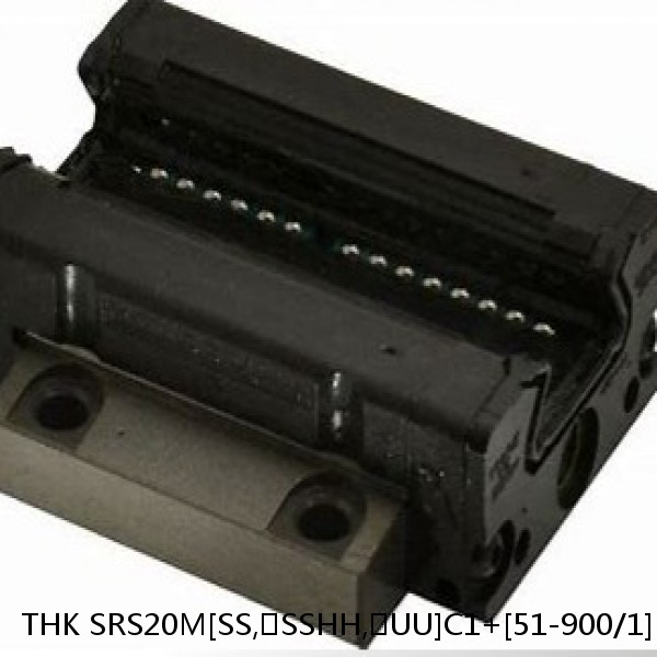 SRS20M[SS,​SSHH,​UU]C1+[51-900/1]L[H,​P]M THK Miniature Linear Guide Caged Ball SRS Series